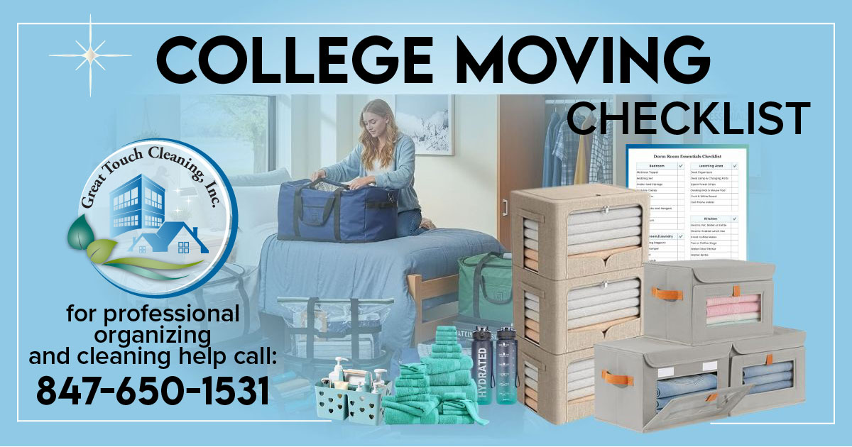 college moving checklist